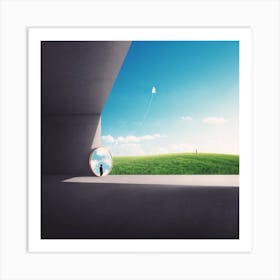 Afterlife - Mirror Art Print