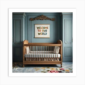 Welcome To Our World Art Print