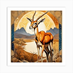 Antelope Art Print