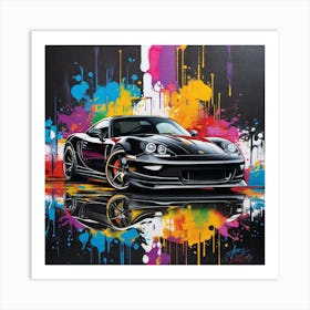 Porsche 911 Gt3 4 Art Print