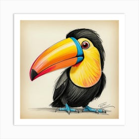 Toucan 65 Art Print