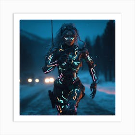 Cyborg 4 Art Print