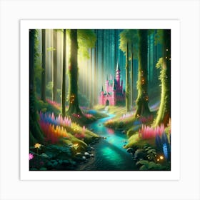 Fairytale Forest 3 Art Print