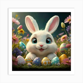 Easter Bunny 4 Art Print