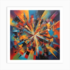 Abstract Painting 1 Art Print