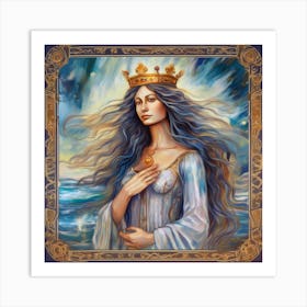 The Queen Of Cups Art Print