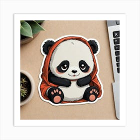 Panda Bear Art Print