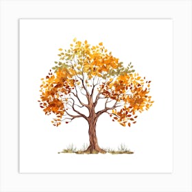 Autumn Tree 1 Art Print