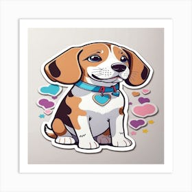 Beagle Art Print