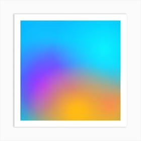 Blurred Background 8 Art Print