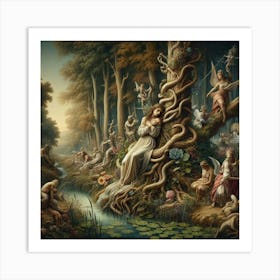 Forest 4 Art Print