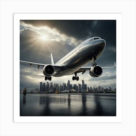 Boeing 737-800 Taking Off Art Print