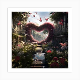 Surreal Love Garden By Csaba Fikker 23 Art Print