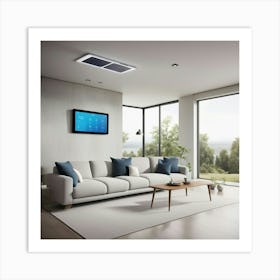 Modern Living Room 4 Art Print