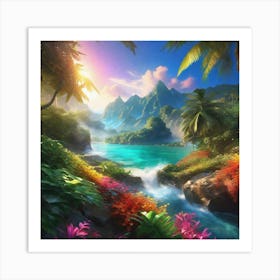 Tropical Paradise 7 Art Print