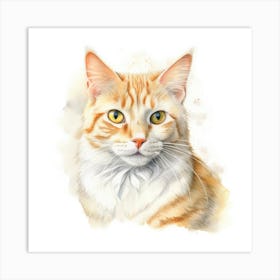 Foldex Cat Portrait Art Print