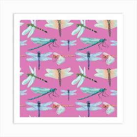 Dragonflies 2 Art Print