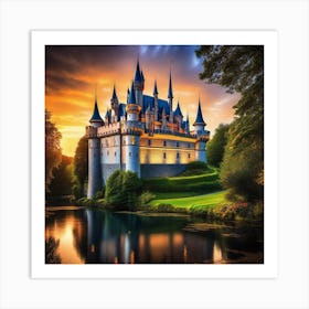 Cinderella Castle 32 Art Print