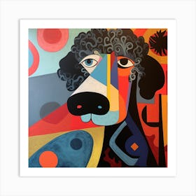 Poodle Dog Art Print