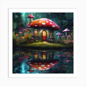 House in the Toadstool Art Print