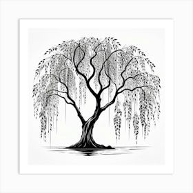 Willow Tree Art Print