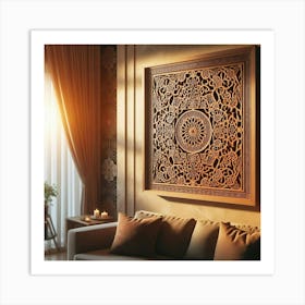 Wall Arabesque Upclose Art Print