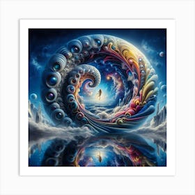 Psychedelic Art 8 Art Print