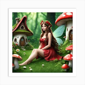 Enchanted Fairy Collection 32 Art Print