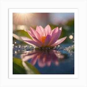 Lotus Flower 1 Art Print