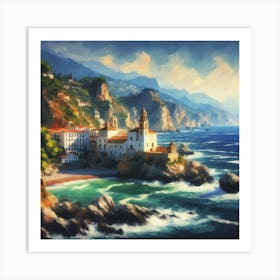 Mediterranean Sea Art Print