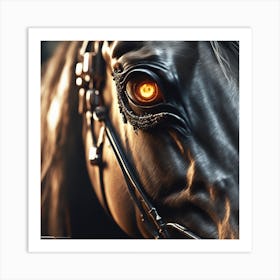 Eye Of The Horse 7 Art Print