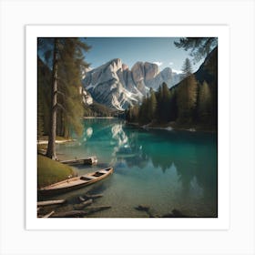 Lake - Lake Stock Videos & Royalty-Free Footage Art Print