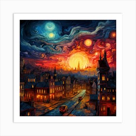 Starry Night 1 Art Print