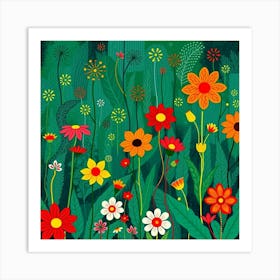 Wildflowers Art Print