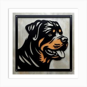 Rottweiler Art Print