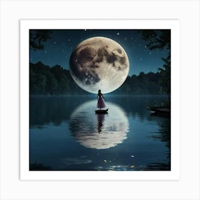 Full Moon 1 Art Print