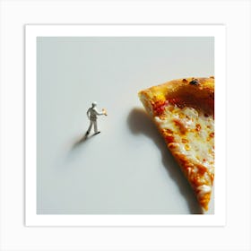 Slice Of Pizza Art Print