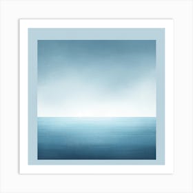 Ocean Blue Art Print