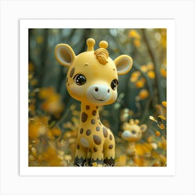 Giraffes Art Print