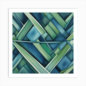 Abstract Painting 123 Art Print