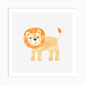 Lion Baby Art Print