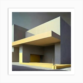 Modern House Abstract Art Print