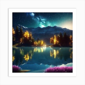 Night Sky 6 Art Print