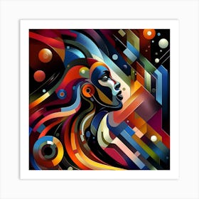 Abstract Painting 3 Art Print