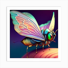 Colorful Butterfly Art Print