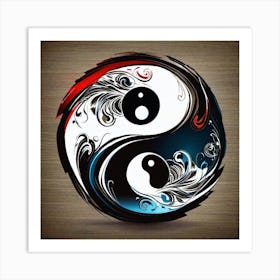 Yin Yang 41 Art Print