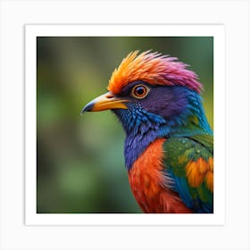 Colorful Bird 2 Art Print