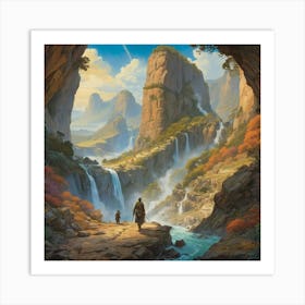 Twilight Of The Gods paintings art print Art Print