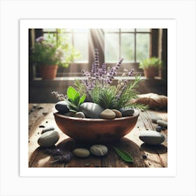 Zen Garden 1 Art Print