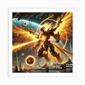 Phoenix Wyrm Art Print